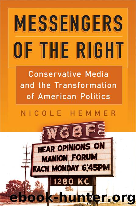 Messengers of the Right by Hemmer Nicole;