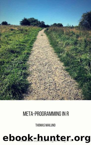 Meta-programming in R (Advanced Statistical Programming in R Book 3) by Thomas Mailund