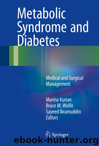 Metabolic Syndrome and Diabetes by Marina Kurian Bruce M. Wolfe & Sayeed Ikramuddin