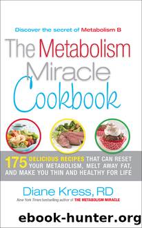 Metabolism Miracle Cookbook by Diane Kress