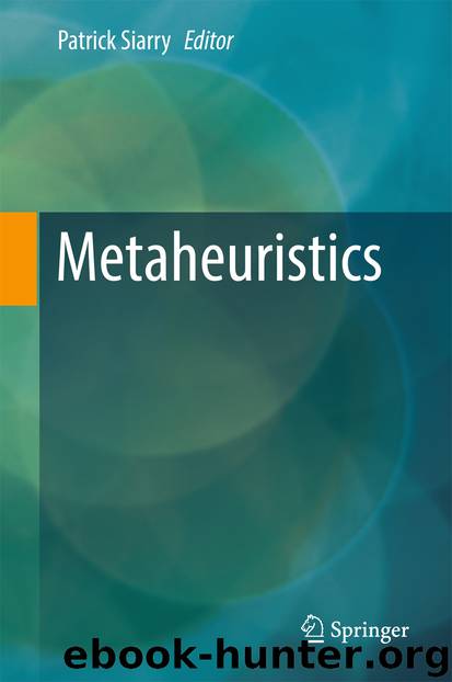 Metaheuristics by Patrick Siarry