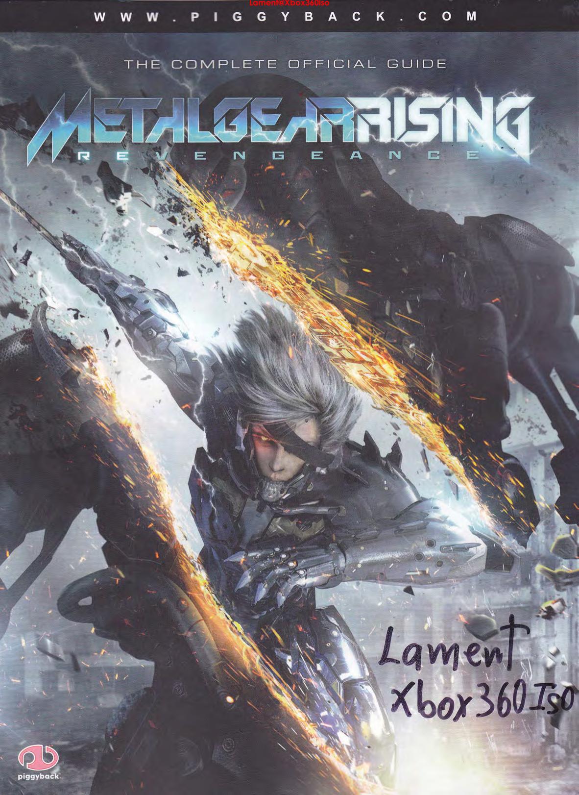 Metal Gear Rising: Revengeance The Complete Official Guide by Piggyback
