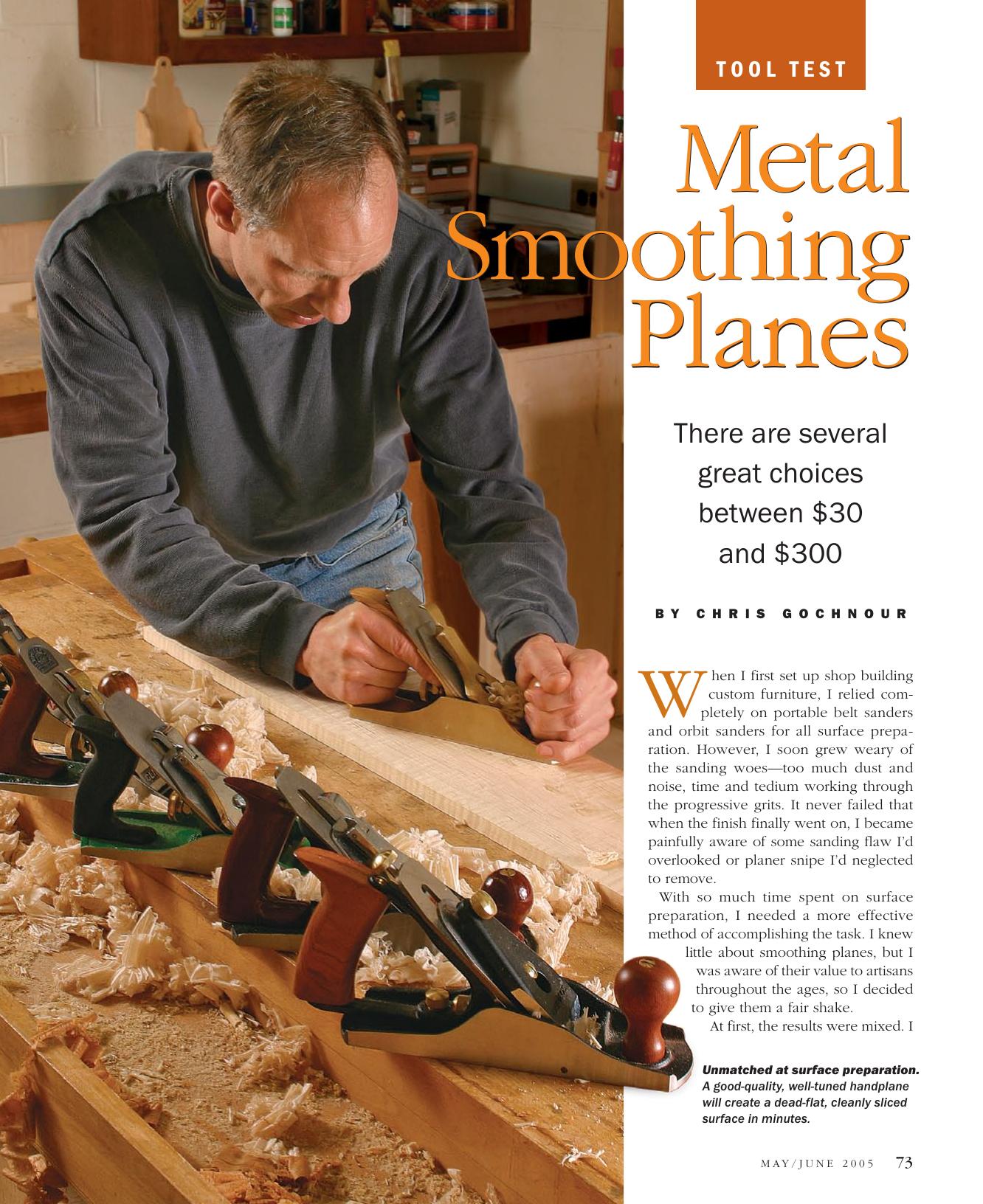 Metal Smoothing Planes by Chris Gochnour