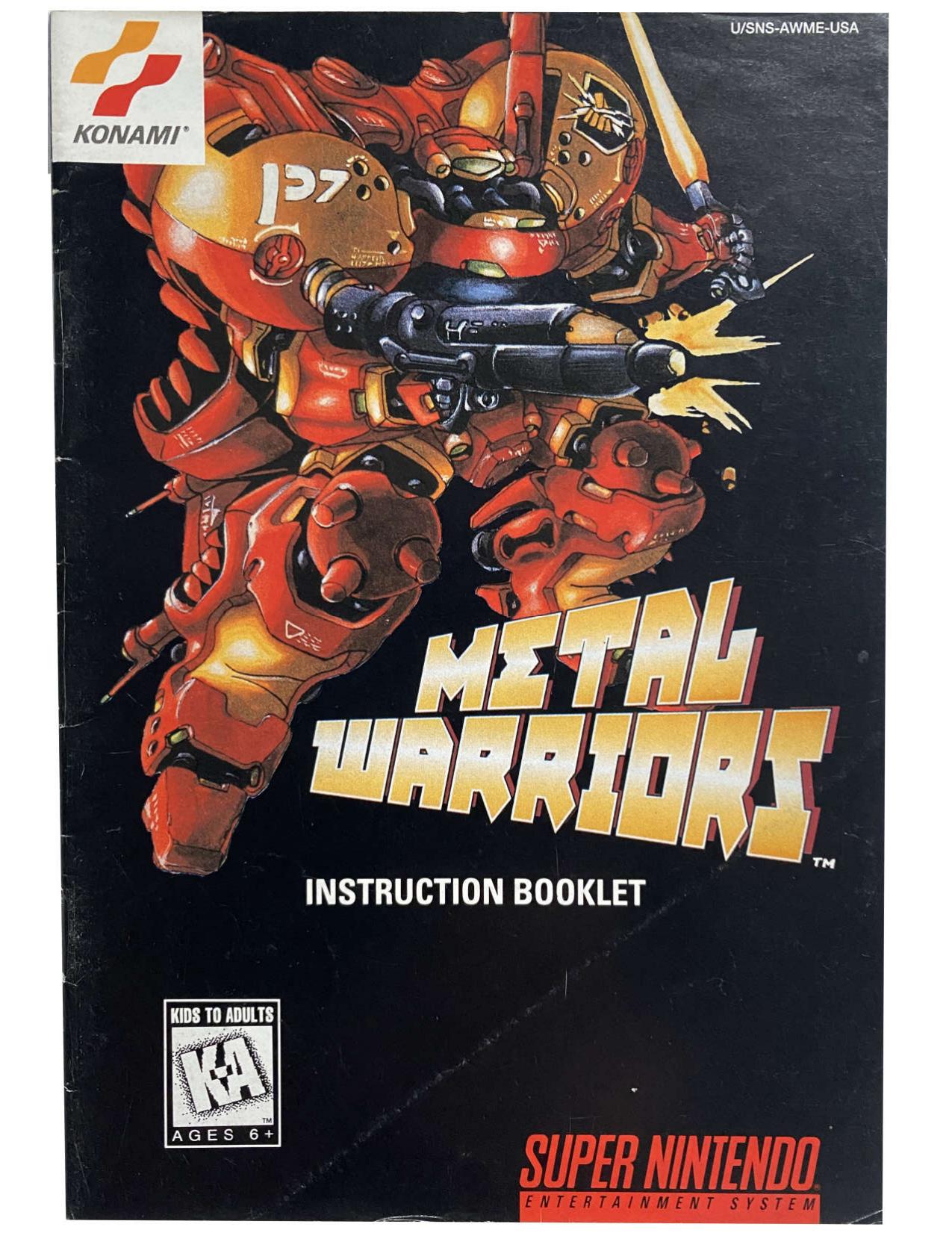 Metal Warriors ( USA ) by Unknown