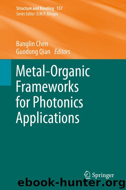 Metal-Organic Frameworks for Photonics Applications by Banglin Chen & Guodong Qian