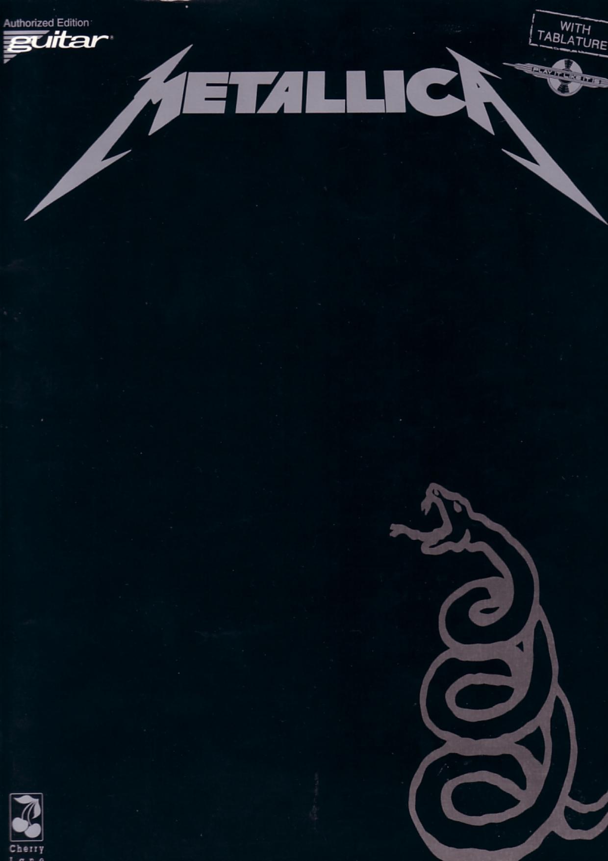 Metallica - Authorized Guitar Edition [with Tablature] by Metallica