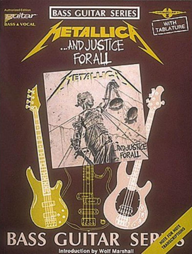 Metallica: ...And Justice for All (bass guitar series) by Metallica