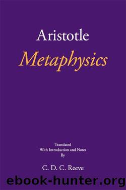 Metaphysics (The New Hackett Aristotle) by Aristotle