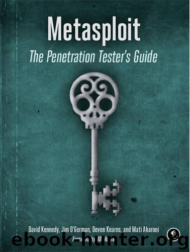 Metasploit by David Kennedy Jim O’Gorman Devon Kearns and Mati Aharoni