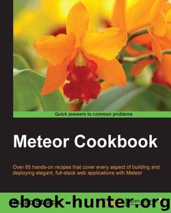 Meteor Cookbook by Strack Isaac