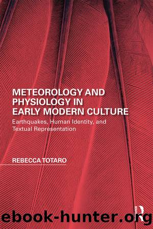 Meteorology and Physiology in Early Modern Culture by Totaro Rebecca