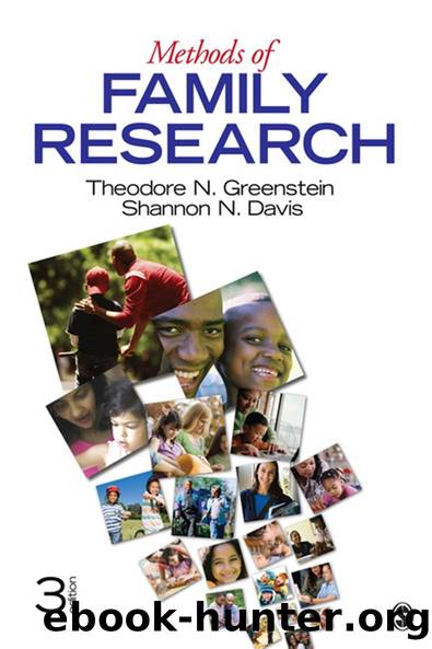 Methods of Family Research by Theodore N. Greenstein Shannon N. Davis