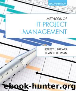 Methods of IT Project Management by Jeffrey L. Brewer