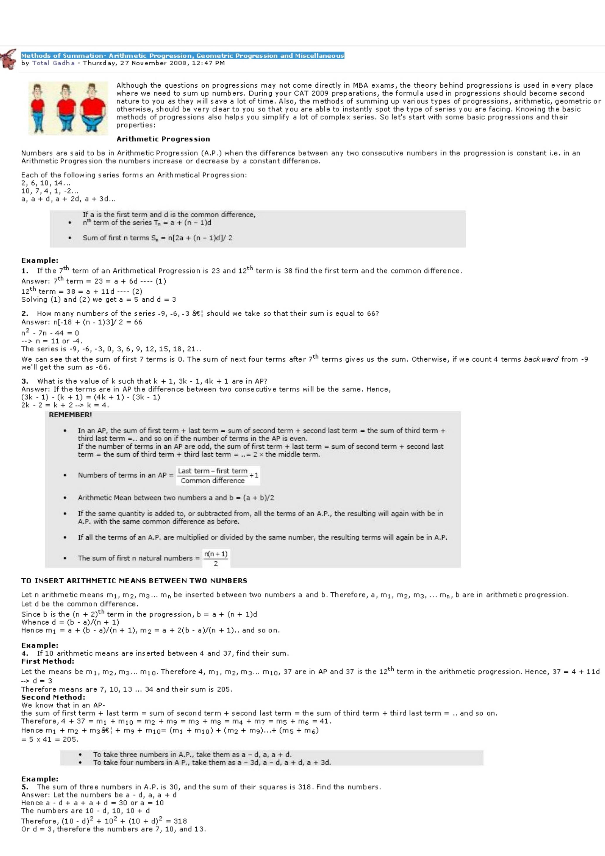 Methods of Summation AP,GP...pdf by Unknown