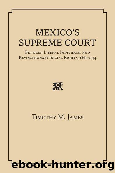 Mexico's Supreme Court by Timothy M. James