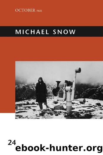 Michael Snow (October Files) by Unknown