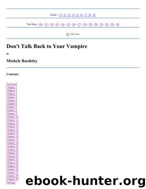 Michelle Bardsley-Broken Heart Town 02 by Don't Talk Back to Your Vampire