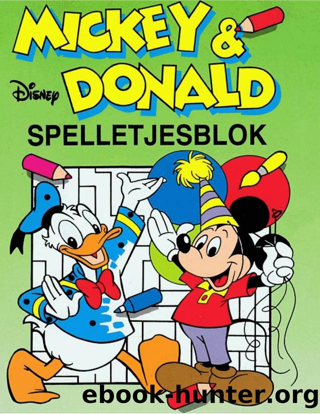 Mickey & Donald (Reclame Holland International) 01 by Spelletjesblok