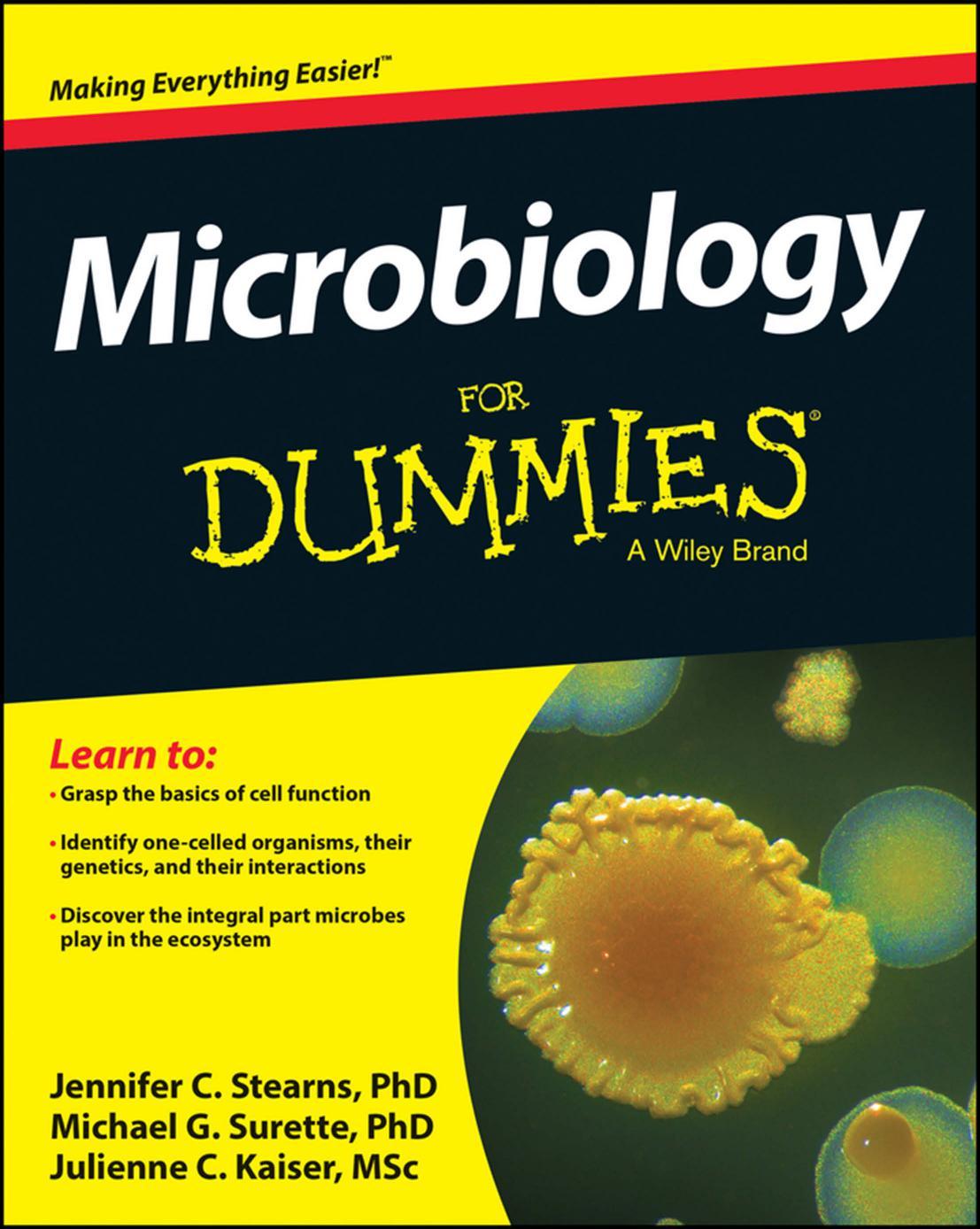 Microbiology For Dummies by Stearns Jennifer Surette Michael