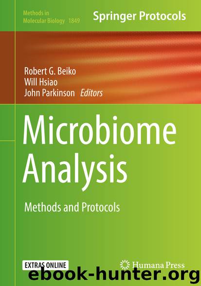 Microbiome Analysis by Robert G. Beiko & Will Hsiao & John Parkinson