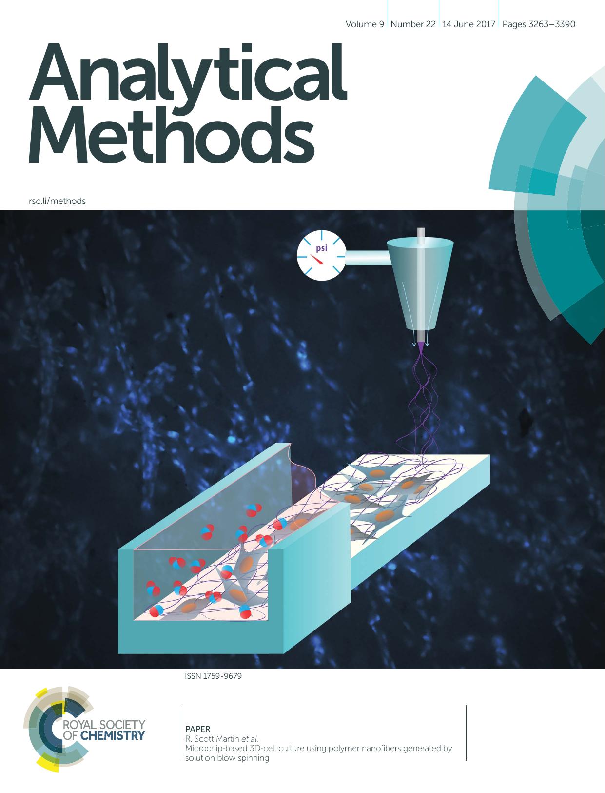 Microchip-based 3D-cell culture using polymer nanofibers generated by solution blow spinning by Chengpeng Chen & Alexandra D. Townsend & Scott A. Sell & R. Scott Martin