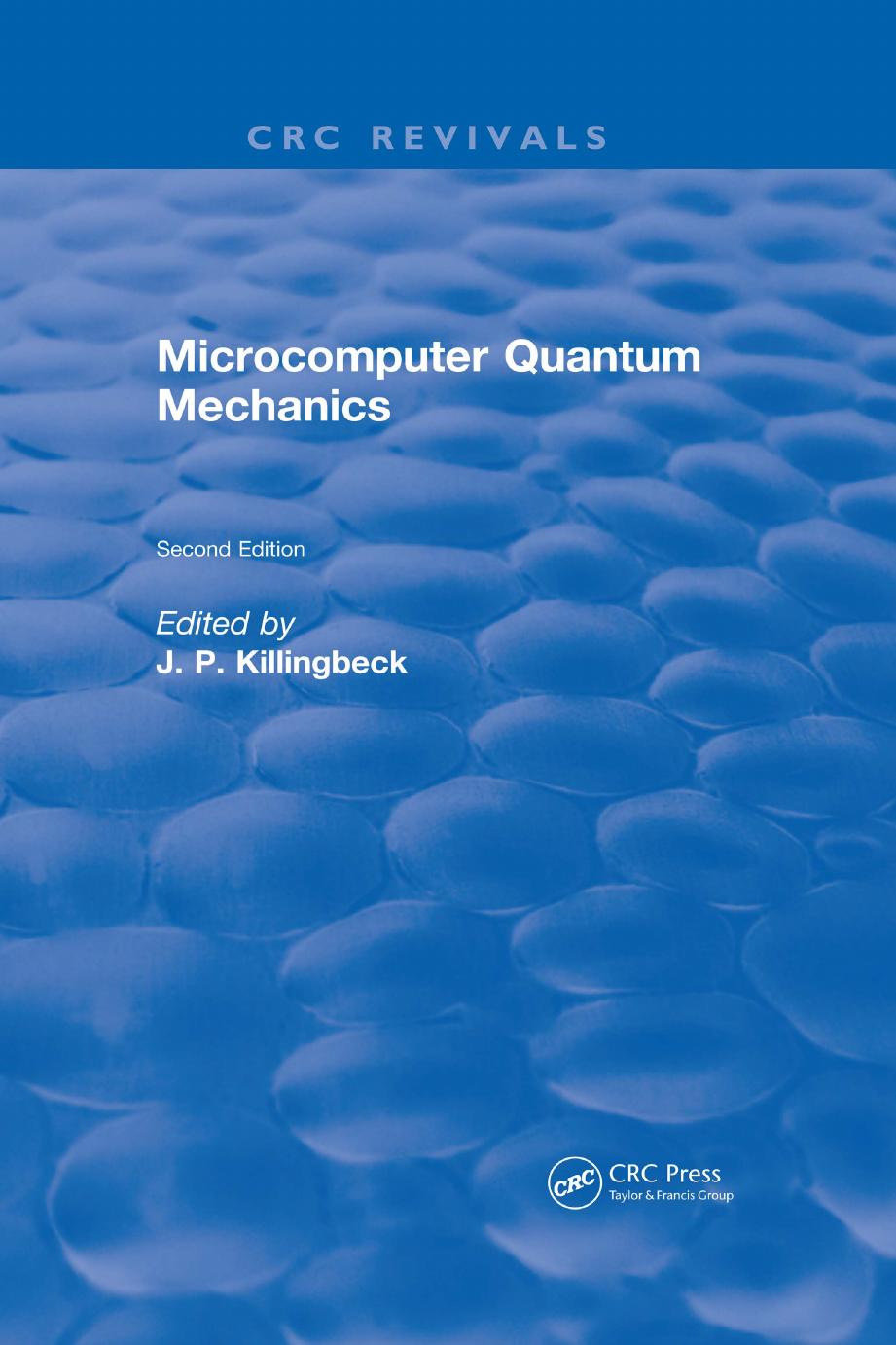 Microcomputer quantum mechanics by Killingbeck John P