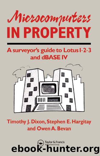 Microcomputers in Property by Bevan O.;Dixon T. J.;Hargitay S.;