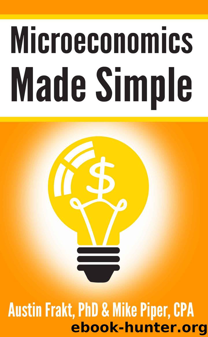Microeconomics Made Simple: Basic Microeconomic Principles Explained in 100 Pages or Less by Austin Frakt & Mike Piper