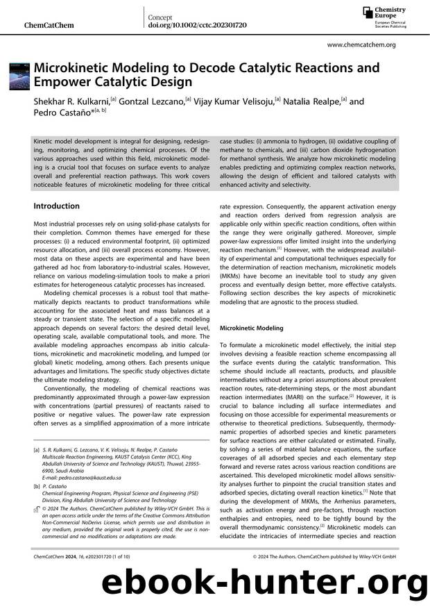 Microkinetic Modeling to Decode Catalytic Reactions and Empower Catalytic Design by Unknown