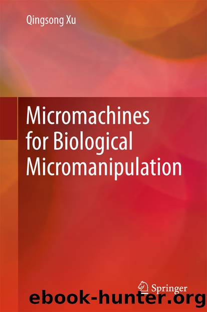 Micromachines for Biological Micromanipulation by Qingsong Xu