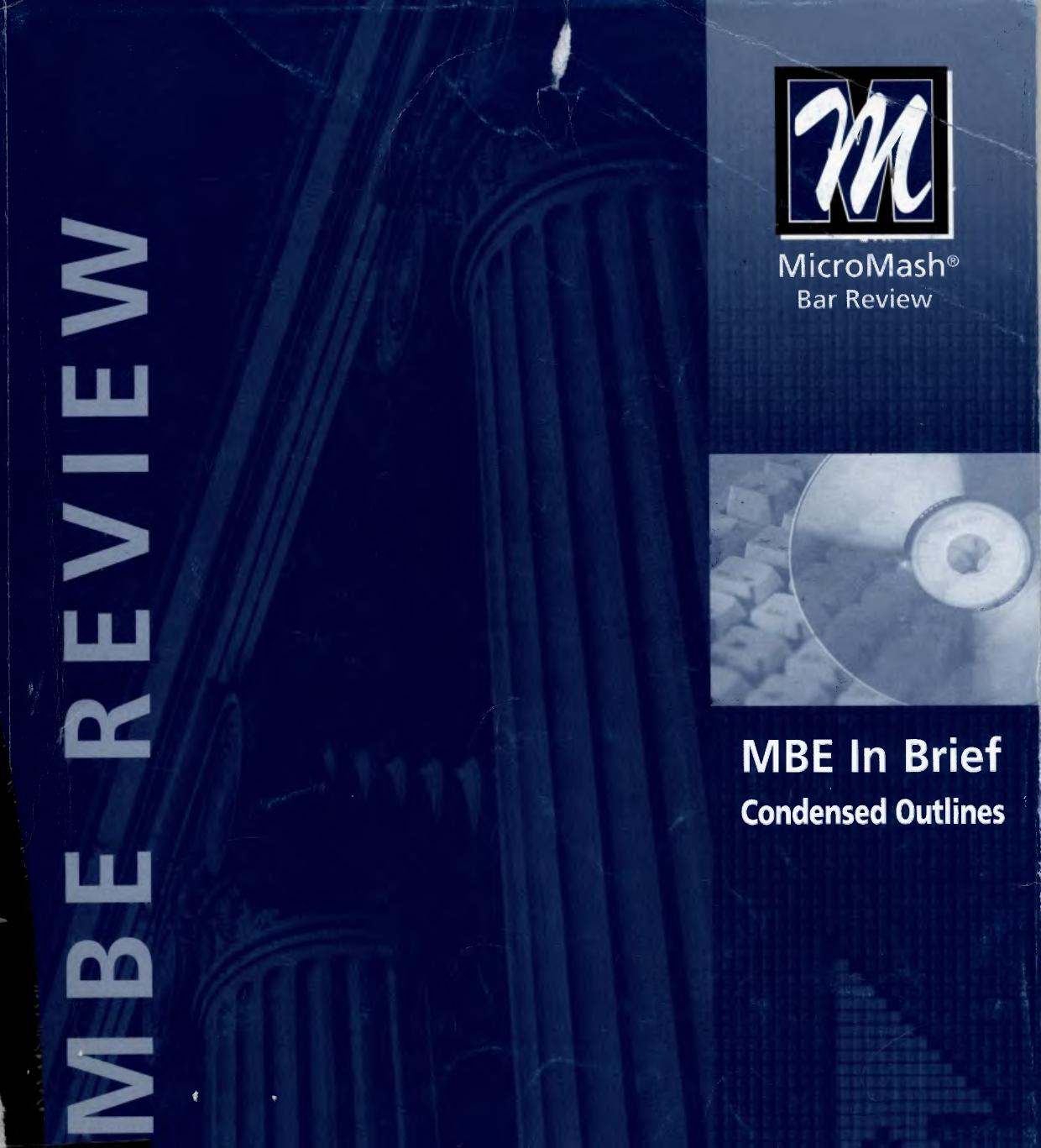 Micromash Condensed Complete Outline and Exam Alerts by Unknown