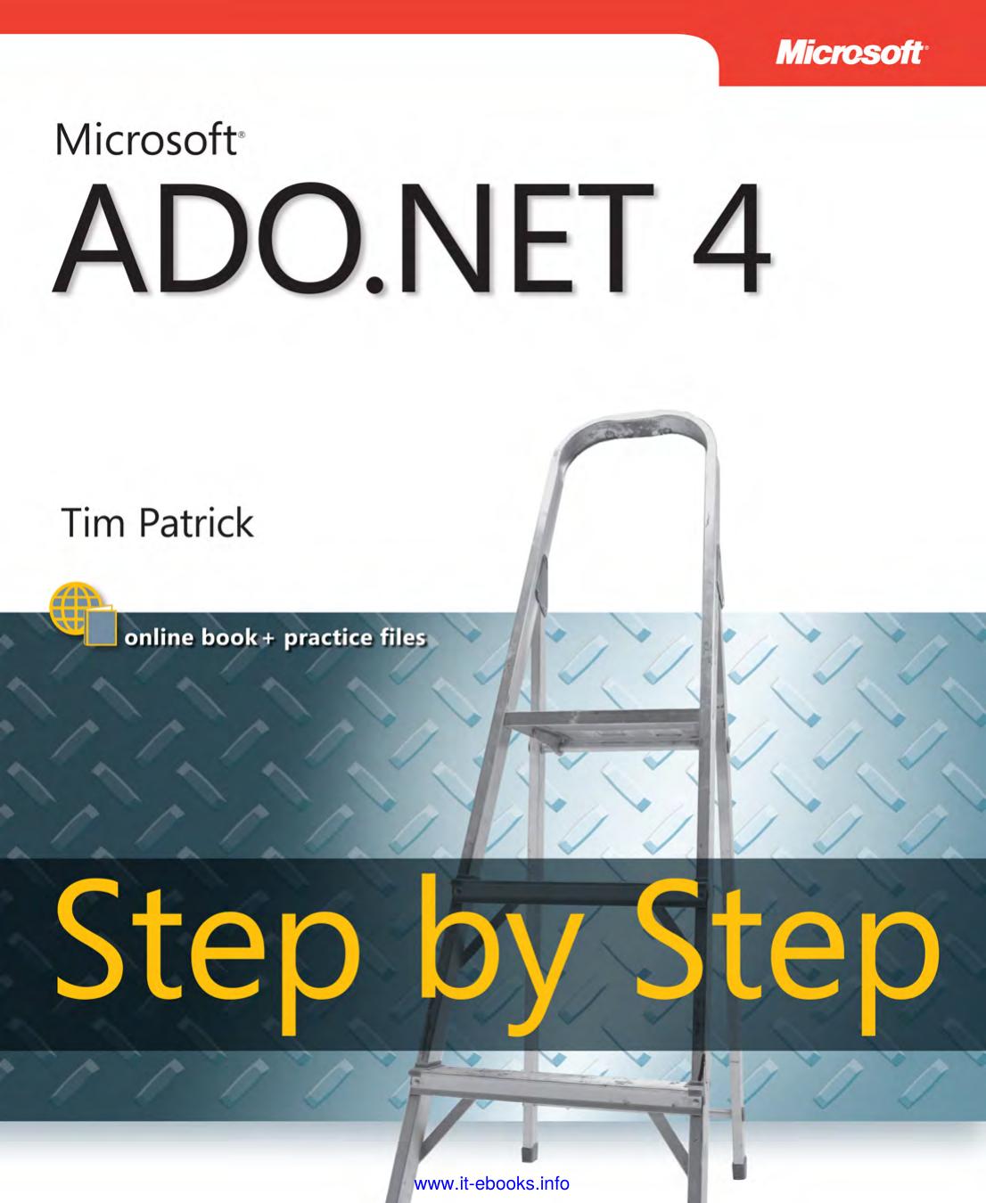 Microsoft ADO NET 4 Step by Step by Unknown
