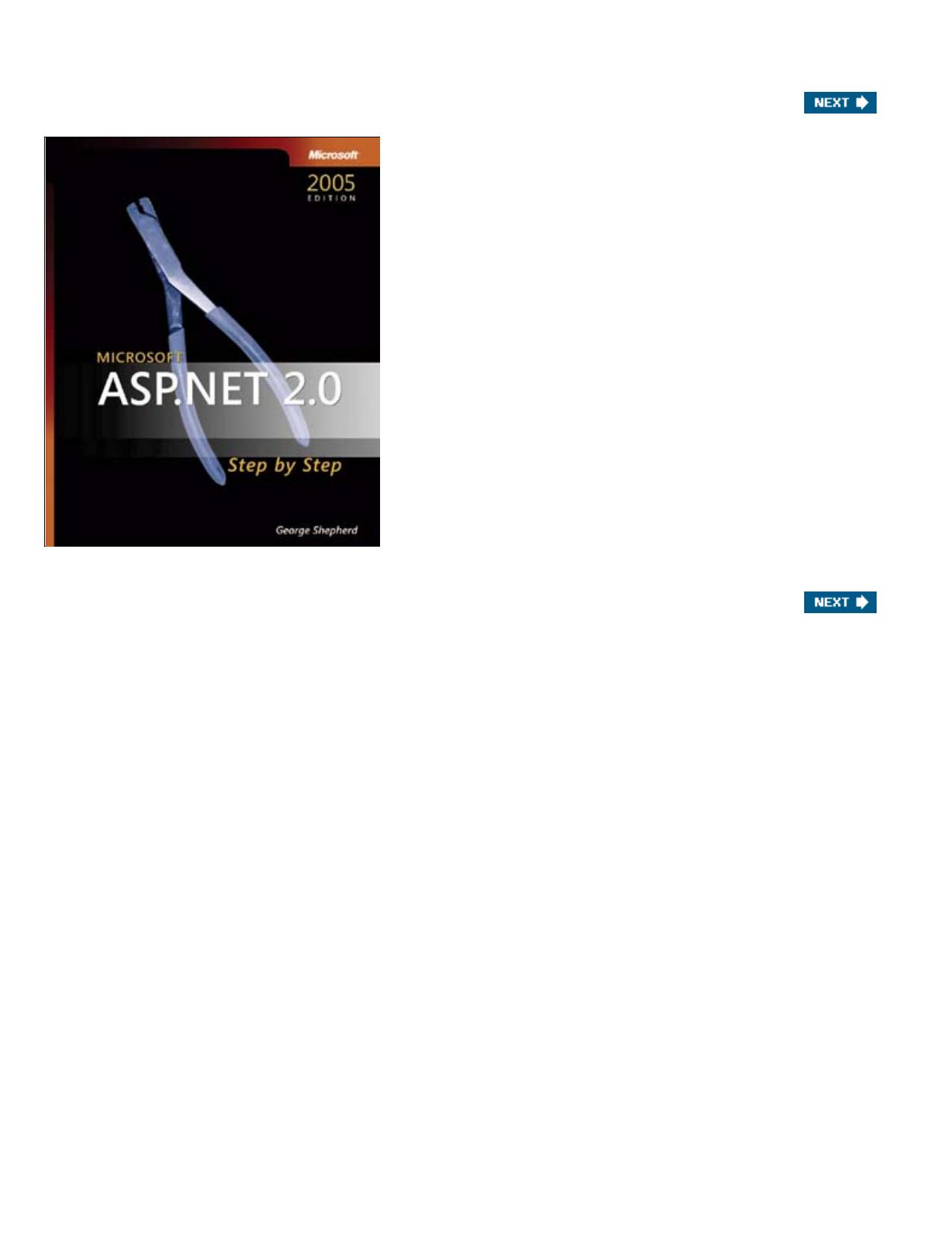 Microsoft ASP.NET 2.0 Step By Step by George Shepherd