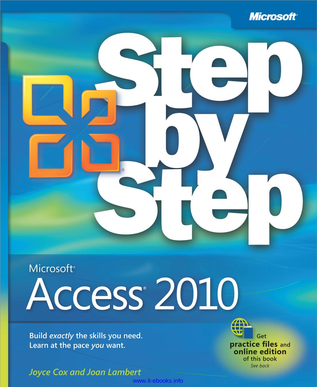 Microsoft Access 2010 Step by Step by Unknow