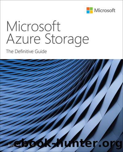 Microsoft Azure Storage: The Definitive Guide by Avinash Valiramani