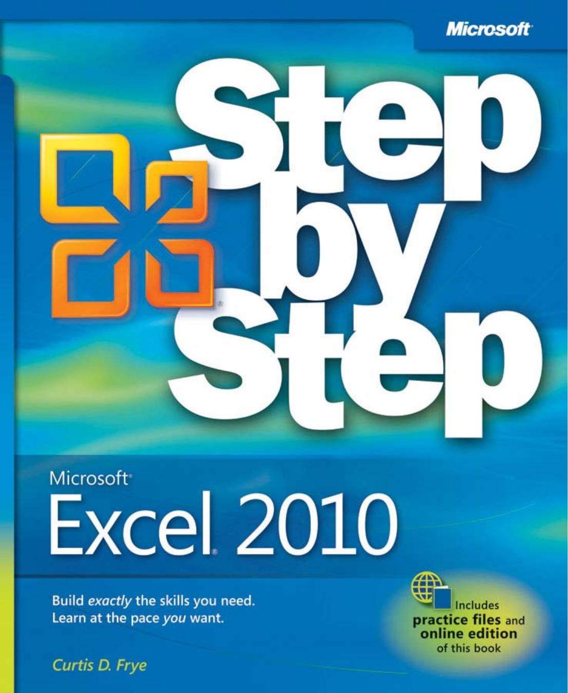 Microsoft Excel 2010 Step by Step eBook by Curtis D. Frye