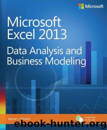 Microsoft Excel 2013: Data Analysis and Business Modeling by Wayne L. Winston