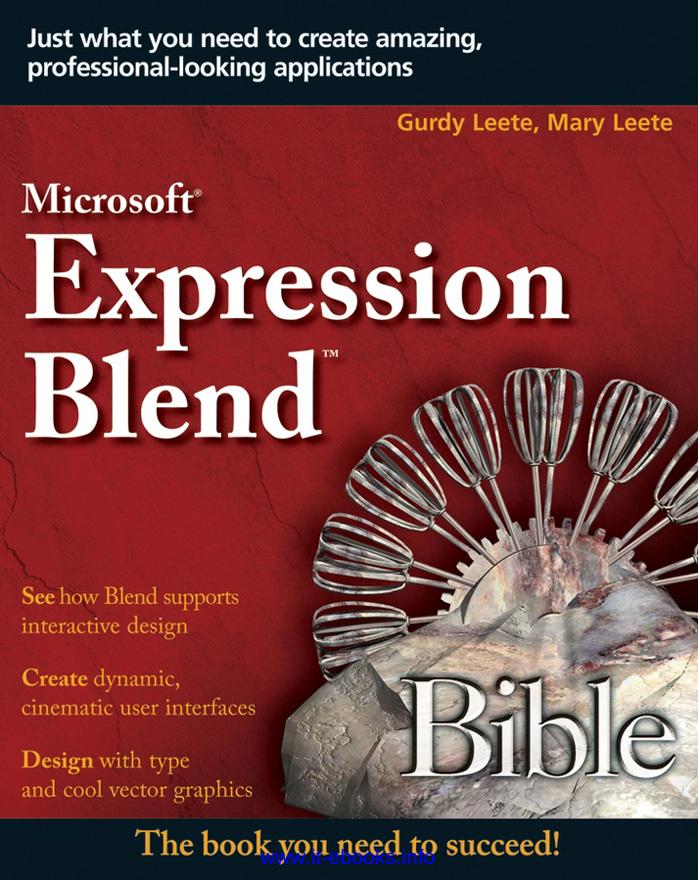 Microsoft Expression Blend Bible by Unknown