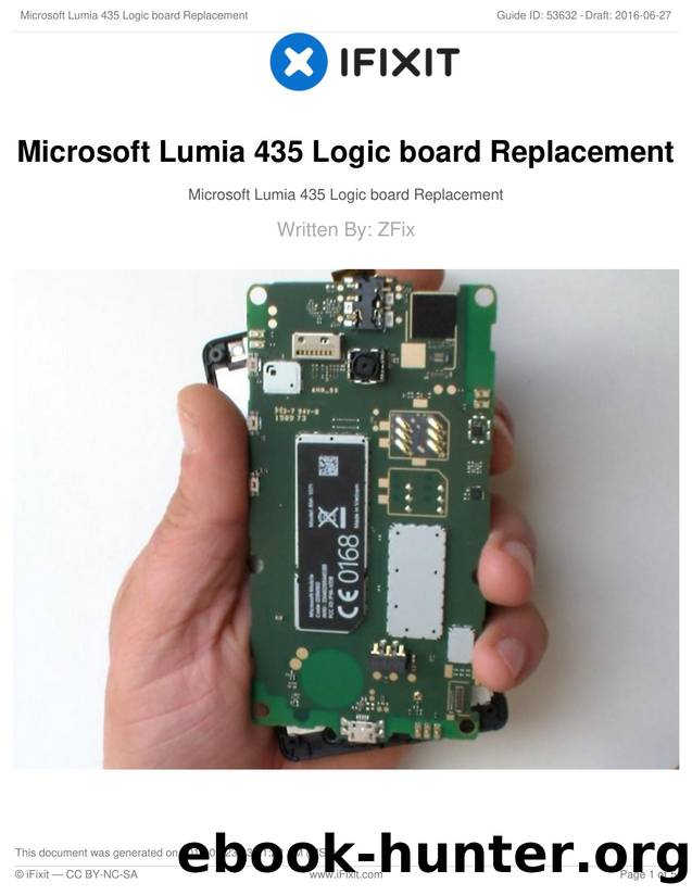 Microsoft Lumia 435 Logic board Replacement by Unknown