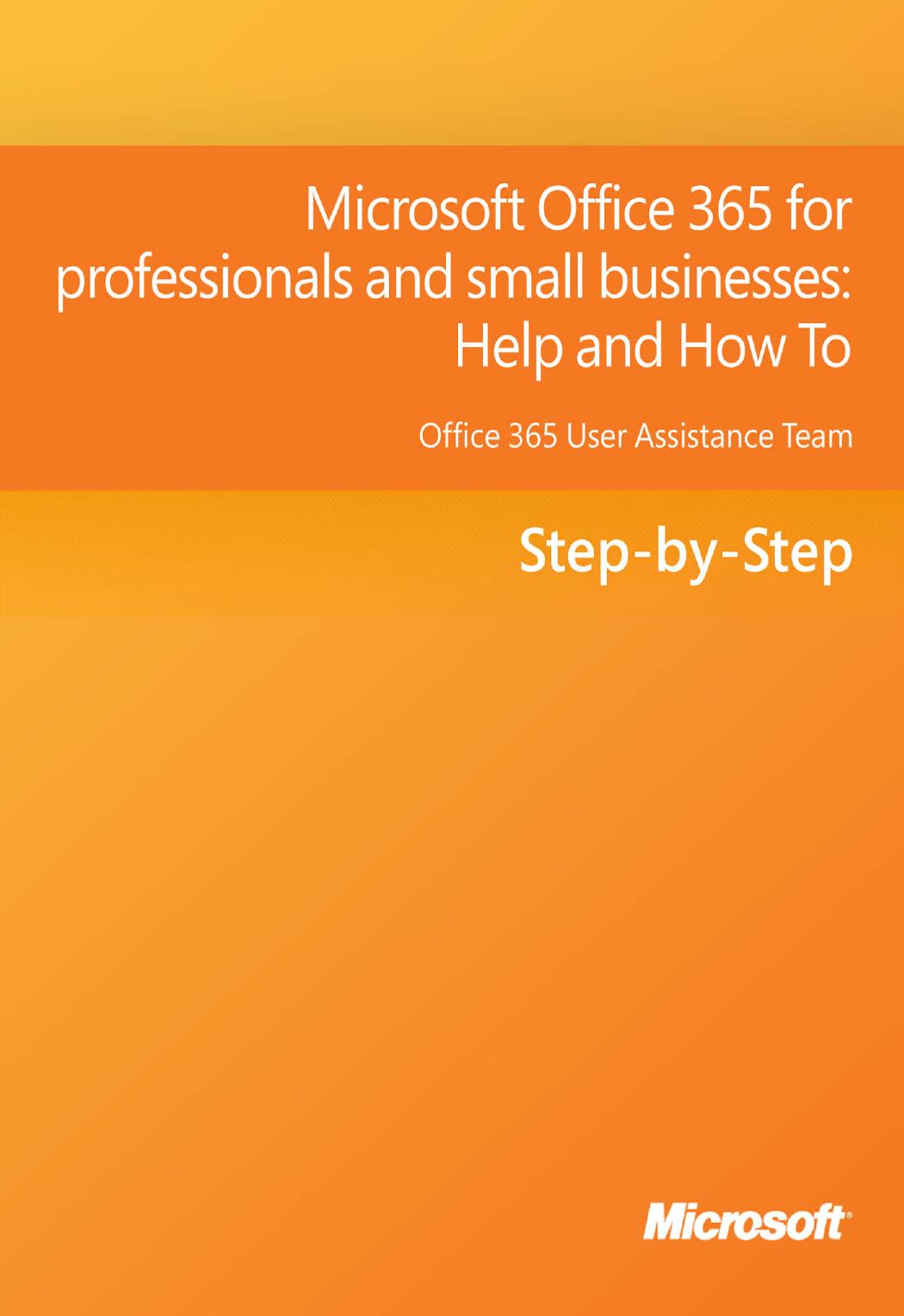 Microsoft Office 365 for professionals.pdf by Help & How To