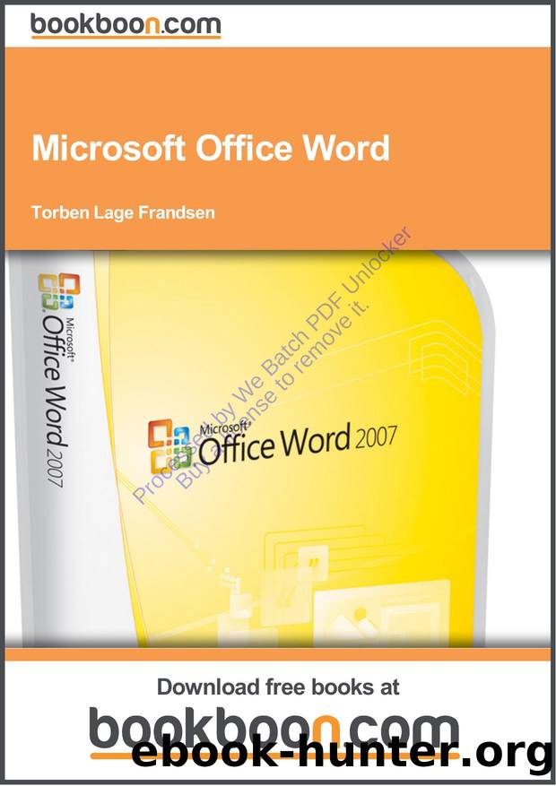 Microsoft Office Word by Bookboon.com