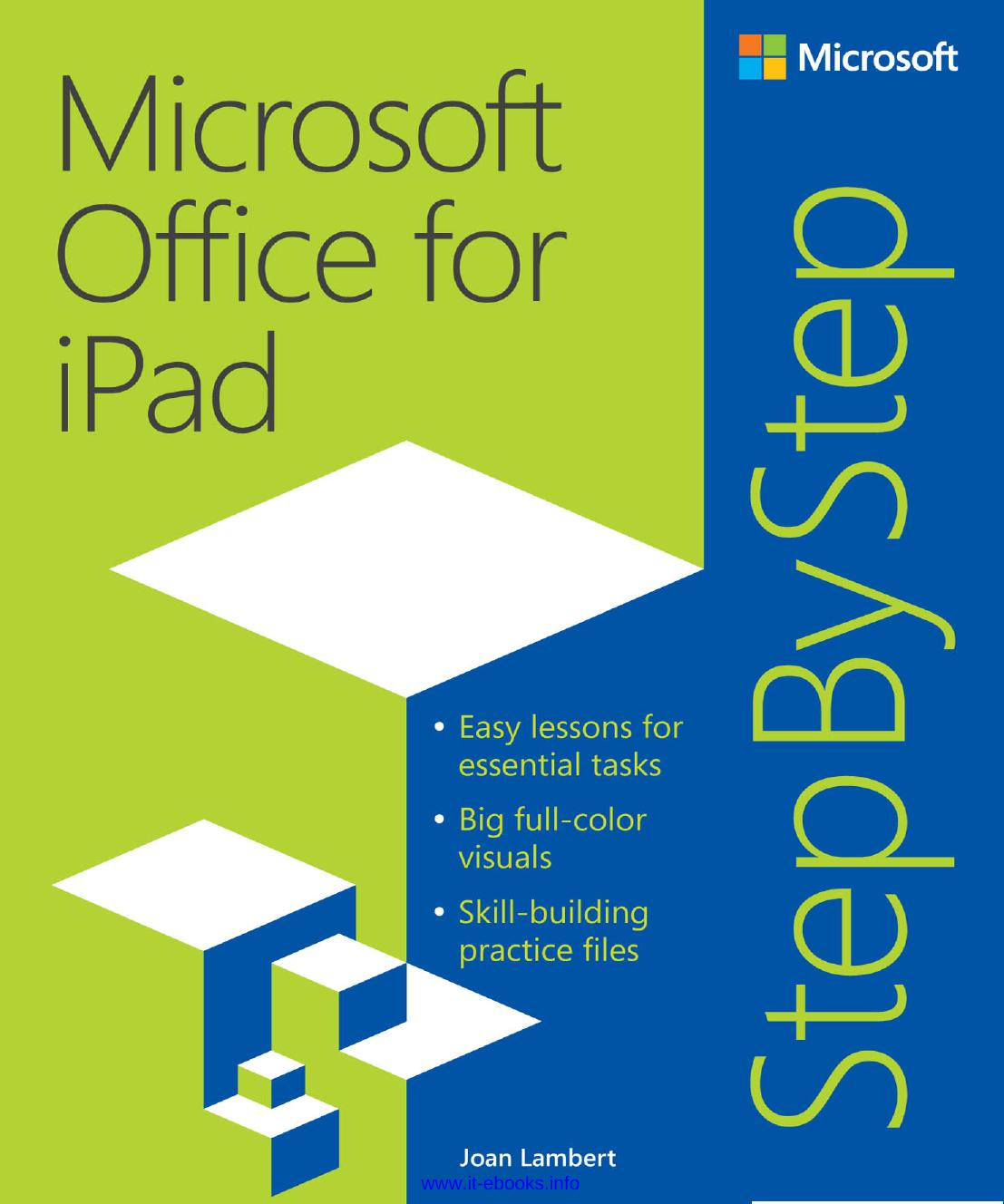 Microsoft Office for iPad Step by Step by Joan Lambert