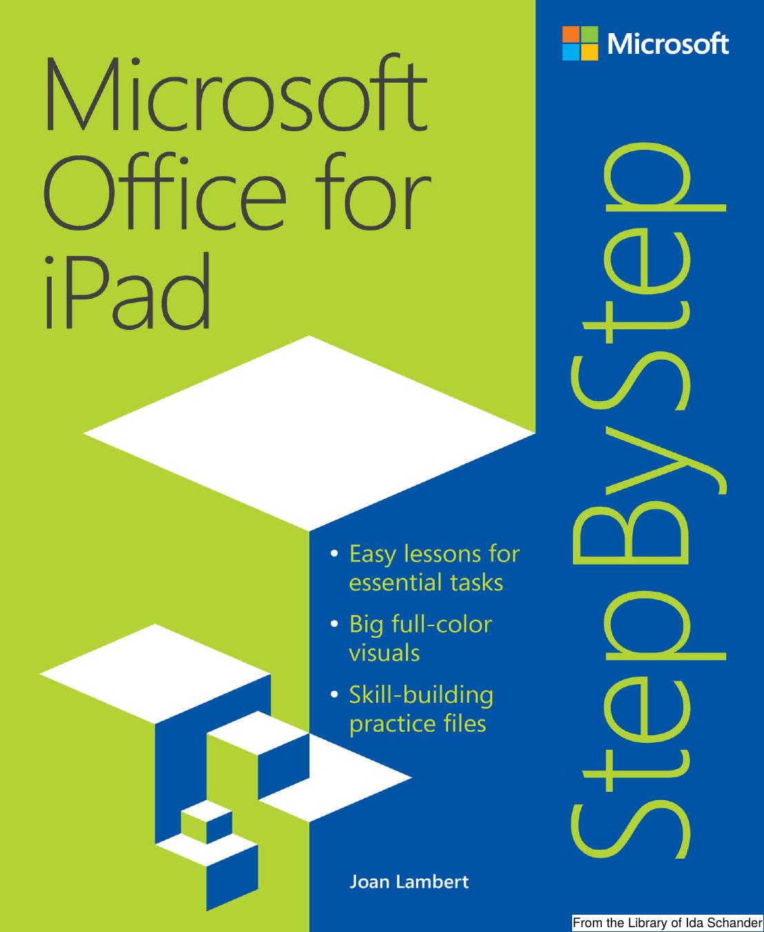 Microsoft Office for iPad: Step by Step by Joan Lambert