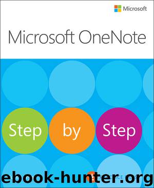 Microsoft OneNote Step by Step (roberto nacinovich's Library)