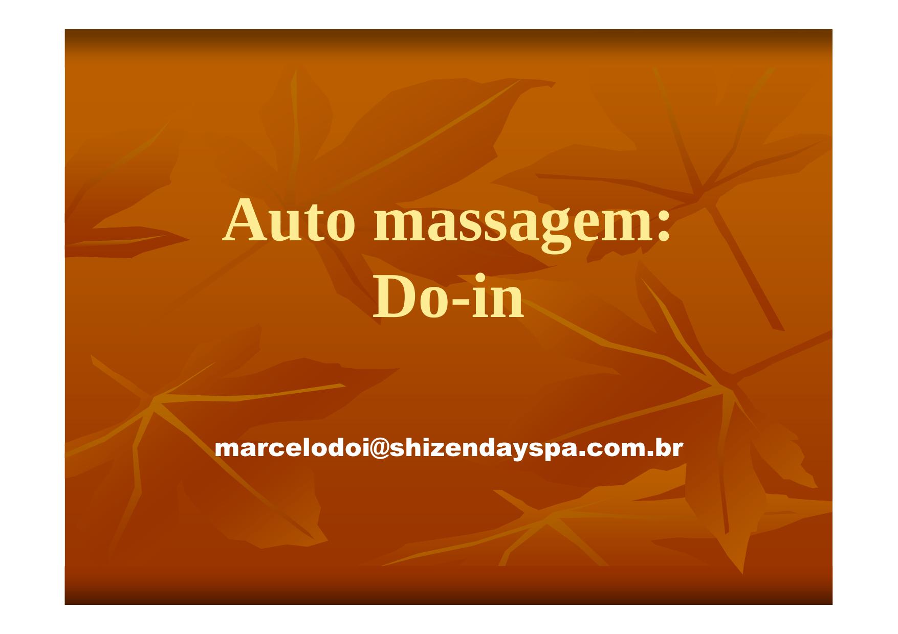 Microsoft PowerPoint - Auto massagem_Do-in by DOI