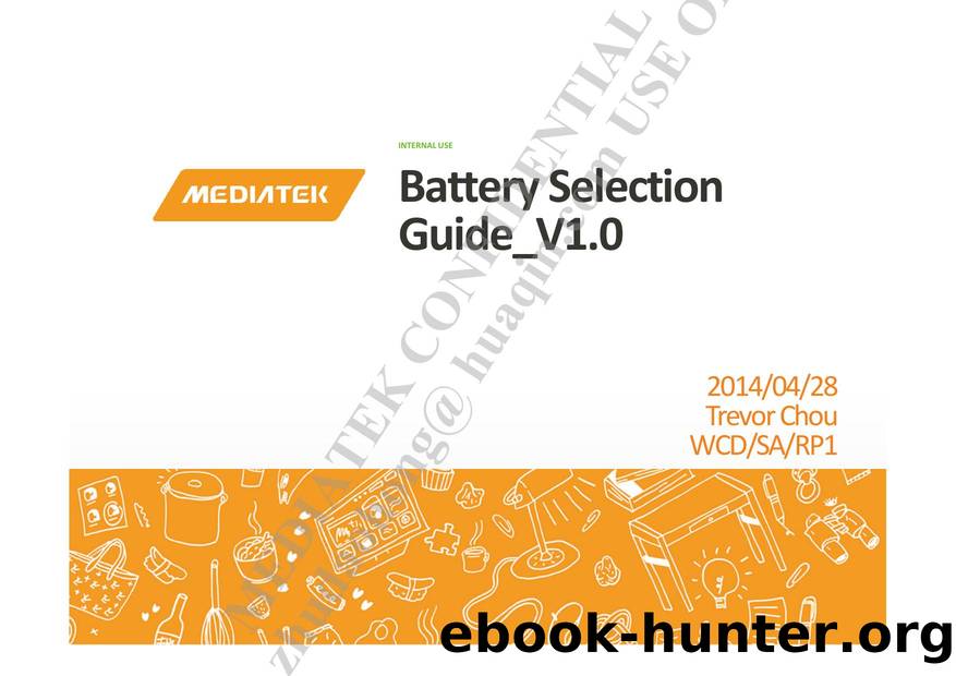 Microsoft PowerPoint - Battery Selection Guide_V1.0 by MTK04377