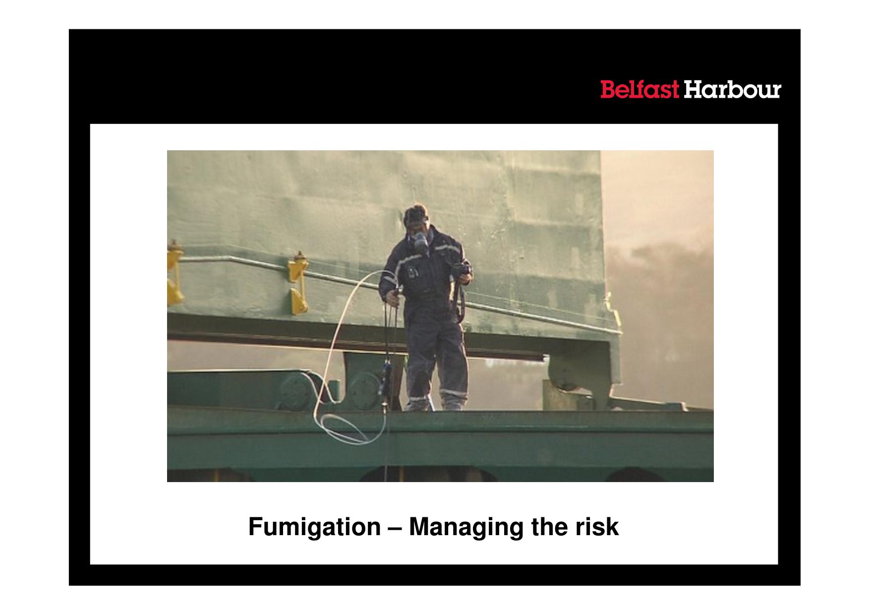 Microsoft PowerPoint - Fumigation issues - NISG Sept 16.pptx by Ernie