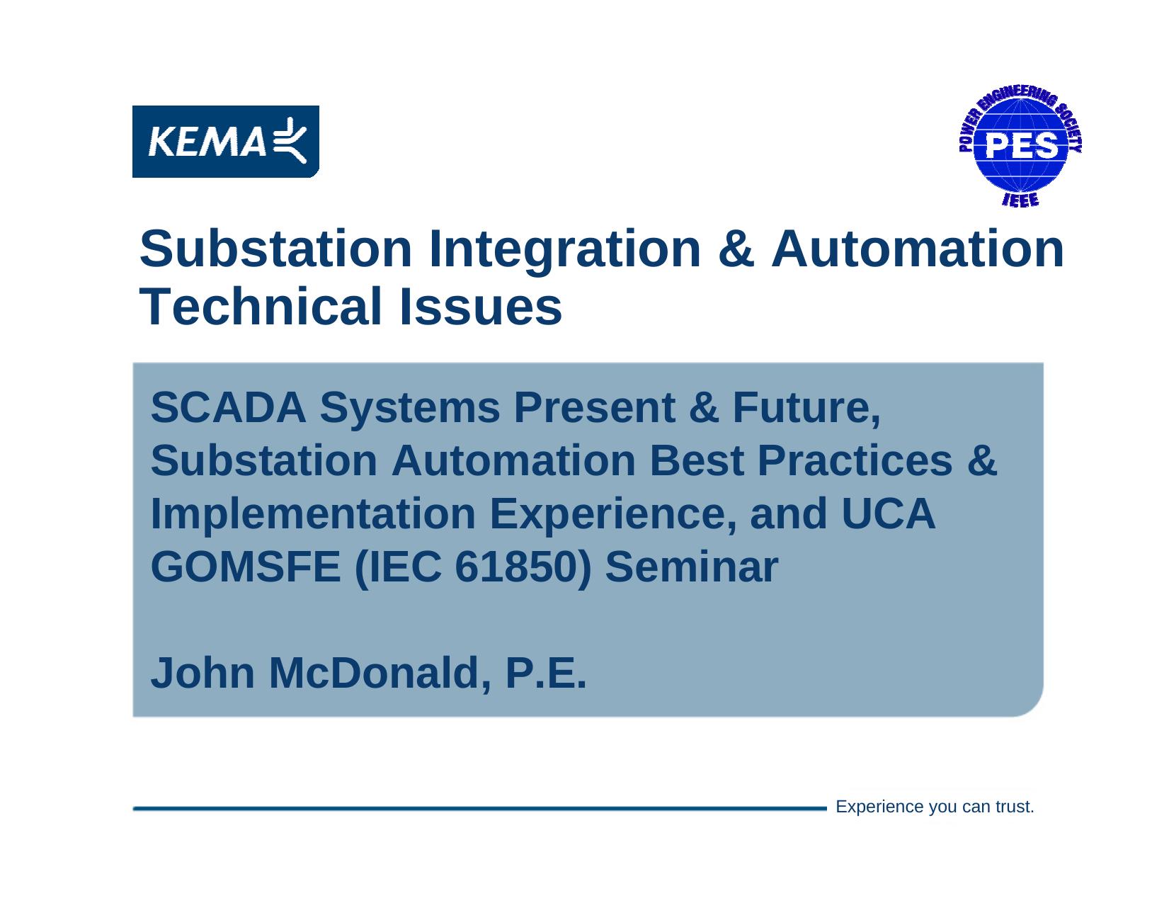 Microsoft PowerPoint - Technical Issues by JMcDonald