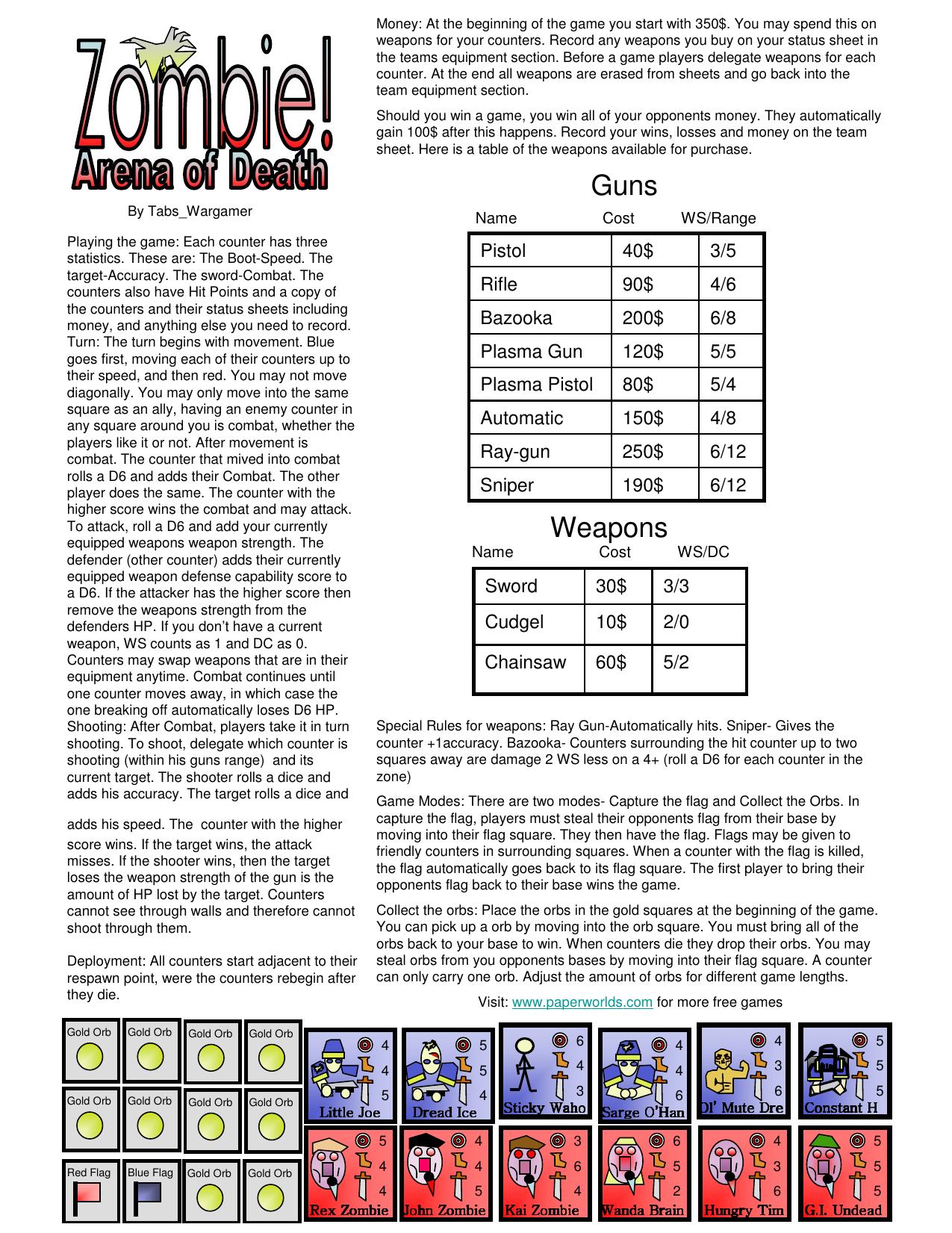 Microsoft PowerPoint - Zombie Arena of Death by Kyle