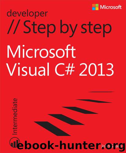 Microsoft Visual C# 2013 Step by Step